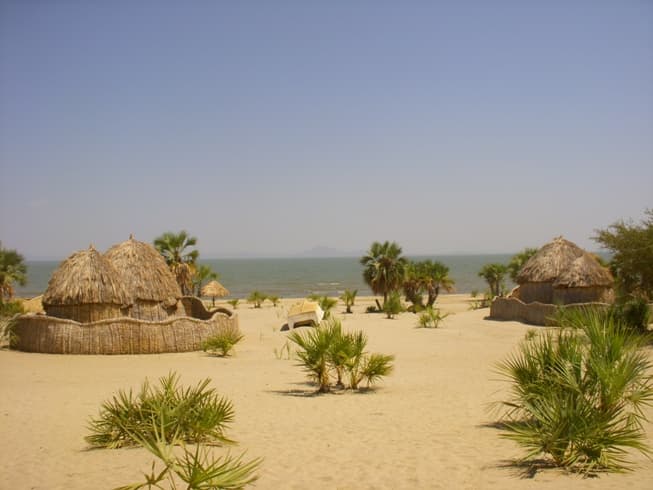 Lake Turkana from Eliye Springs Hotel Resort