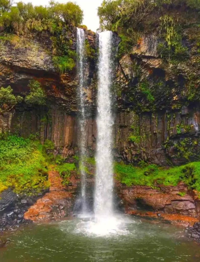 Chania Falls at Aberdares National Park