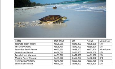 Malindi and Watamu Holiday Packages